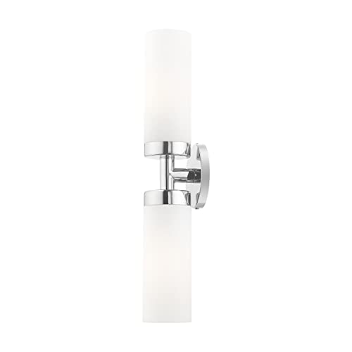 Image of Livex Lighting 15072-05 Aero Wall Sconce, Polished Chrome