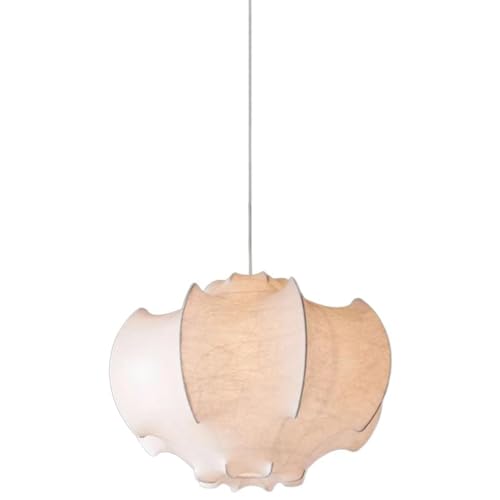 Lustre Lanterne Blanche pour Salon et Grand Hall d'Entrée Moderne