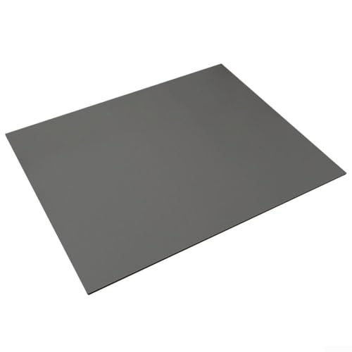 Alfombrilla antideslizante para barro de diatomeas de 50 x 50 cm, tamaño para la máxima protección de electrodomésticos (gris)