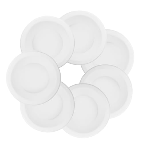 Garneck Practical Cat Bowls 20pcs Disposable Pet Bowls Smooth Surface Dishwasher Safe