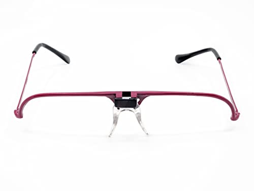 ?????? Support Frame Accessory for Pro-Tex Face Shields, clip on (Metal Support Frame Raspberry)