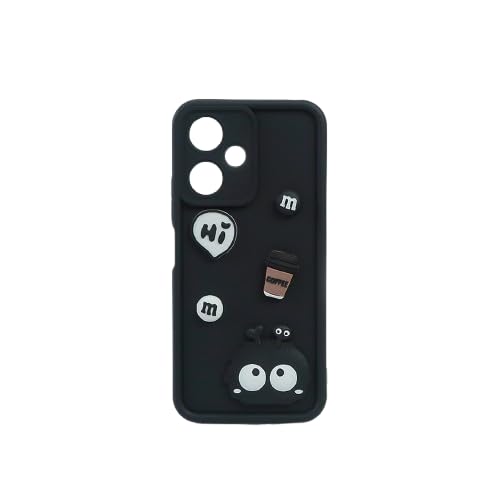 PEEPERLY Back Cover Case for Xiaomi Redmi 13C 5G Soft TPU, Shockproof Protective Durable 3D Cuddly Critters Phone Case(Black) (B0DFQCQD3T) Amazon Price History, Amazon Price Tracker