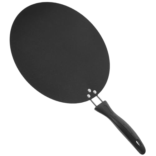 Alipis Sartén Portátil Antiadherente con Mango para Crepes Tortillas y Filetes Superficie Lisa Fácil Limpieza para Casa y Restaurante