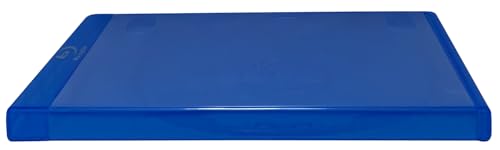 Image of Mediaxpo Premium Standard Blu-Ray Single Cases 12MM | Protect Your Blu-ray Collection with Silver Screen Printed Logo | Ideal for Collectors and Film Enthusiasts (Pack of 25)