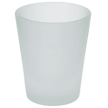 12 Pieces Blank Sublimation Shot Glasses 1.5 Ounces Frosted Heat Thermal Transfer Coating Dye #TOP2