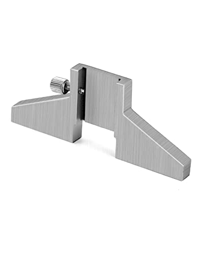 QWORK Caliper Depth Base Carbon Steel T-Bar Attachment for Dial/Digital/Vernier Calipers 4", 6", 8", 12" by QWORK - Used condition - Image 2