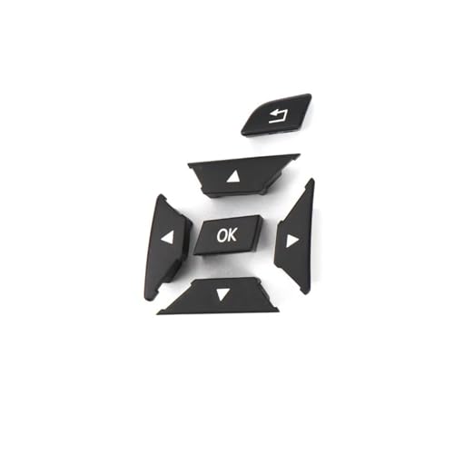 �Ԃ̃{�^�� �X�e�A�����O �p�� C E A GLK�N���X W204 X204 W212 W156 W246 W207 W117 W218�p �J�[�X�e�A�����O�z�C�[���X�C�b�` ���@�\�{�^��(Black Left)