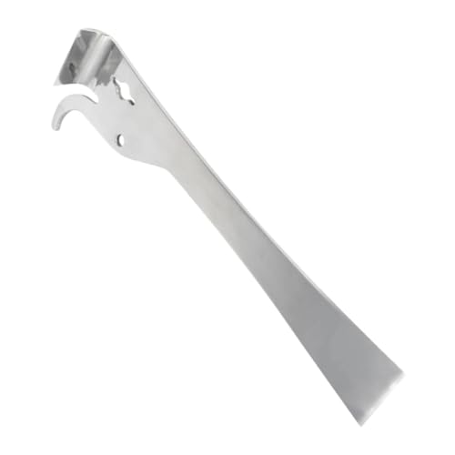 UPKOCH Herramienta Apicultura Acero Inoxidable Multifuncional Raspador Colmena Profesional con Mango Ergonómico para Limpieza y Extracción de Propóleo y Cera