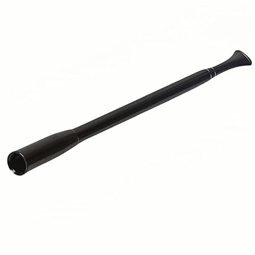 Vintage Stretchable Cigarette Holder for Costumes&Photoshoots|Audrey Inspired Retro Metal Smoking Prop | Adjustable-Length Black Cigarette Accessory for Parties Role Play&Artistic Photography (Black)