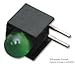 LED 5MM RT ANGLE GREEN PC MNT (10 pieces)