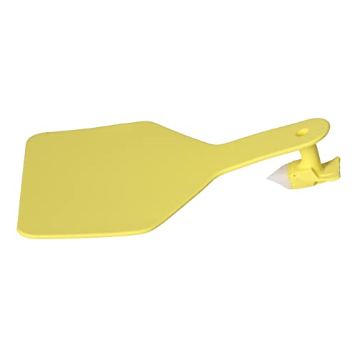 Conjunto de 100 peças de etiquetas auriculares de plástico com etiqueta de ouvido integrada para ide