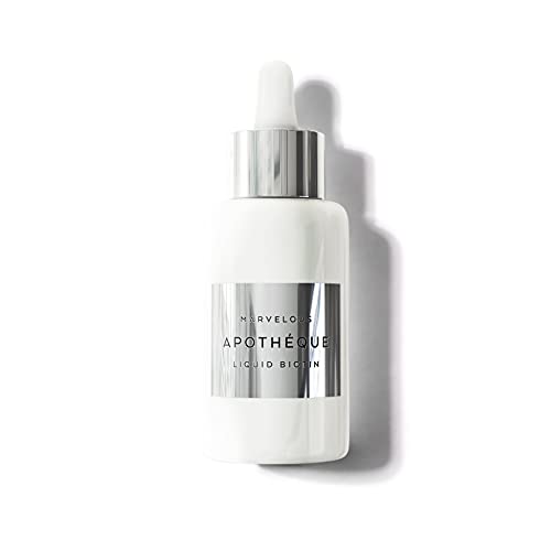 BMRVLS | APOTHEQUE LIQUID BIOTIN 50ML Biotin stoppt stressbedingten Haarausfall bei Männern und Frauen & regt das Haarwachstum an Cover