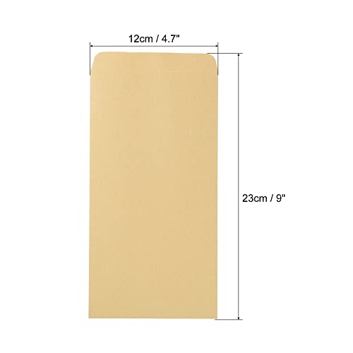 PATIKIL Envelopes de moedas, pacote com 25 #6 Catálogo comercial autoadesivo para envio de itens peq