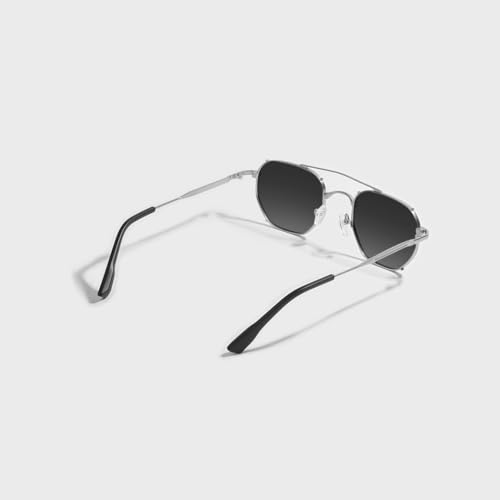 Image of SAM AND MARSHALL JASON Sunglasses I Polarized I 400% UV Protection I Tinted Metal I Hexagon I Sunglass I Unisex