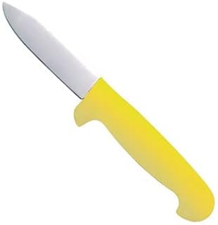 Ever Blade Professional Chef 3.25" & 4" Paring Knife Colour Coded (Yellow, 3.25" (85mm)),7806-85/YEL