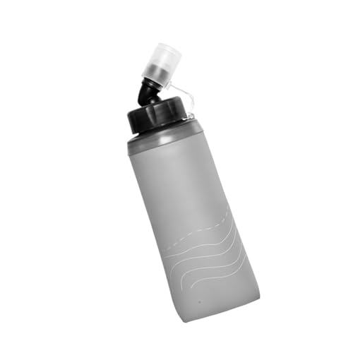 Kingke Soft Flask - Botella de agua reutilizable de mano, plegable, portátil, para viajes, senderismo, ciclismo