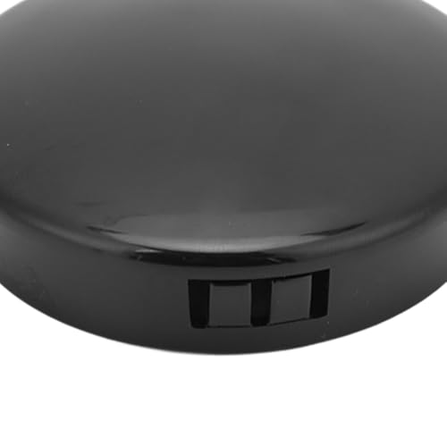 Chiffonade 2.75 Inch Boat Steering Wheel Center Cap PC Material Black Center Cover Yacht Marine Watercraft Accessories(Center Cap)