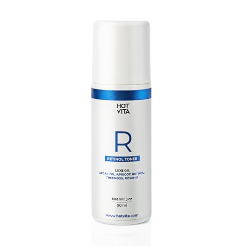 Hot Vita Retinol Body Toner - Nighttime Anti-Aging & Anti-Cellulite Formula to Tighten Skin, Smooth Complexion, & Enhance Radiance - Body Serum for Women - Made with Natural, Skin-Safe Ingredients