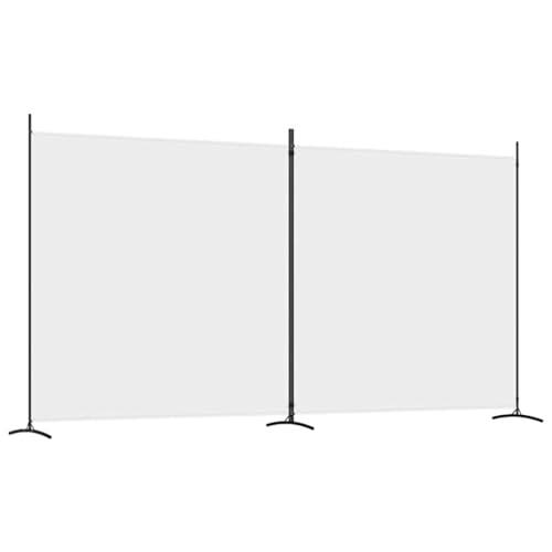 vidaXL Paravent 2-TLG. Raumtrenner Raumteiler Trennwand Umkleide...
