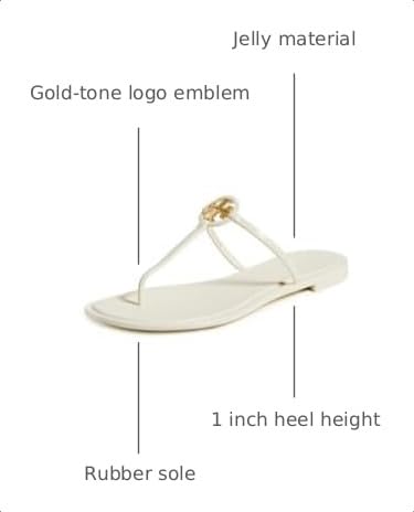 Image of Tory Burch Women's Mini Miller Jelly Sandals