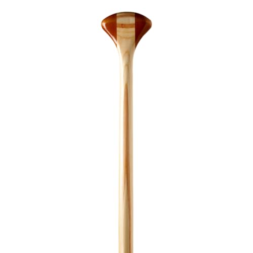 Bending Branches Explorer Plus Wood Canoe Paddle – 18-Laminate Basswood Shaft, Hardwood Blade with Fiberglass Wrap and Rockgard® Protection, Freestyle Palm Grip for Wilderness & Flatwater (58") by BENDING BRANCHES - Image 3