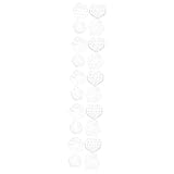 Uonlytech 5 Series Molde Para Tallar Uñas Esculpiendo Molde De Uñas Clavo Resina De Moldes De Silicona Molde De Arcilla De Bricolaje Gel De Sílice 4 Piezas X 5