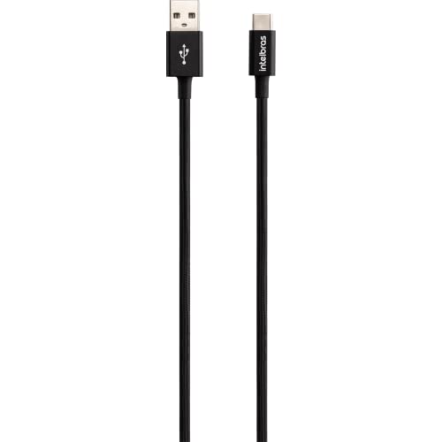 INTELBRAS Cabo USB-C 1,5m Nylon EUAC 15NP Preto