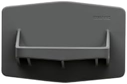 Tooletries Henry Silicone Toiletry Holder - Shower Organizer, Removable & Reusable, Charcoal, No Suction Cups Needed