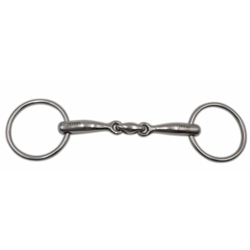 AMKA Wassertrense doppelt gebrochen massiv Edelstahl Stärke 16 mm, Ringe 65 mm