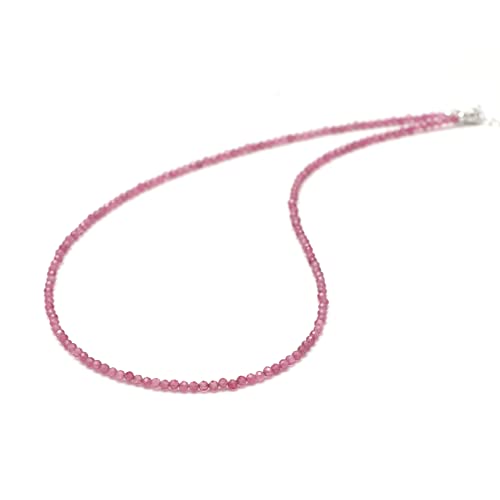Pink Tourmaline Beads Choker