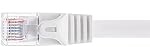 Monoprice Cat6 Câble Ethernet par correspondance - 25 Pieds - Sans tache RJ45, Plat, 550MHz, UTP, Fils de cuivre pur à barres, 30AWG, pour Réseau Internet Modem Routeur Xbox PS3 Cord - Flexboot Series