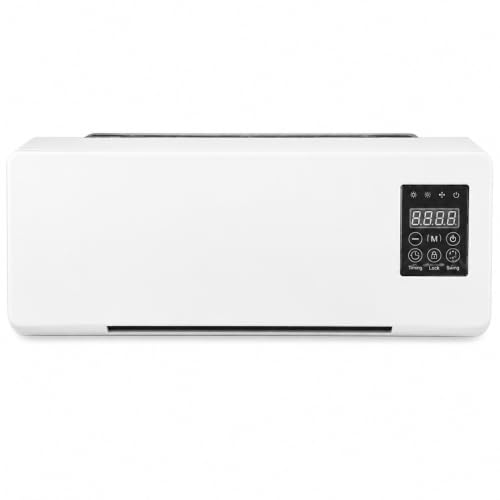 Epicoole Air Conditioner Portable Air Cooler for Bedroom Mini Quiet Cooling Fan with 6 Speeds Remote Control LED Display Timer Wall