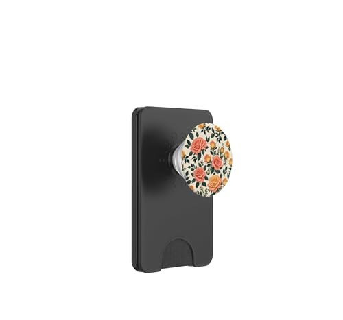 PopWallet MagSafe Rose Garden PopSockets avec porte-carte et grip