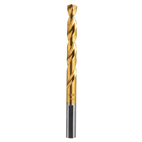 DEWALT DW1324 3/8-Inch Titanium Nitride Split Point Twist Drill Bit