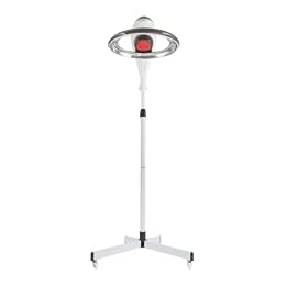 Orbiting Stand Hair Dryer,110V 950W Multifunctional Infrared Hair Dryer,Professional Orbiting Rotating Hair Salon Color Processor for Beauty Salon SPA (Grey)