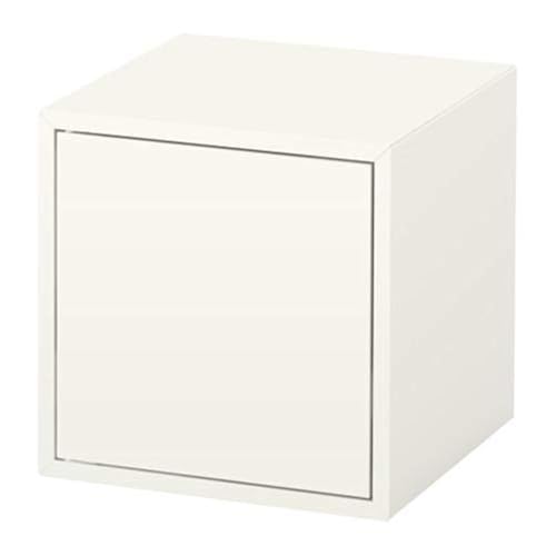 Cabinet with door, white, 35x35x35 cm