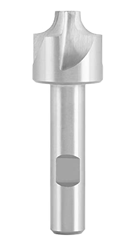 Image of Accusize Industrial Tools Hss Corner Roudning End Mill, 1 /4'' Radius, 1 /2'' Shank Diameter, 1'' Largest Dianmeter, 3-1 /8'' Oal, 1011-1412 | H.S.S. Corner Rounding End Mill, 1 /2 inch Shank, 3-1 /8 inch OAL