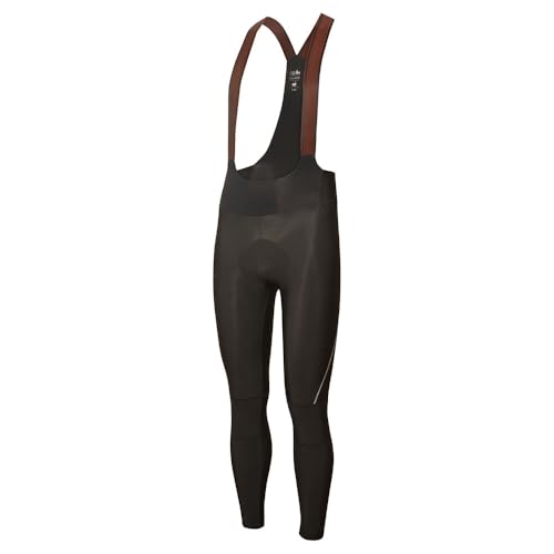 rh+ Shark Bib Tights 2XL culotte largo térmico ciclismo hombre badana confortable ruta