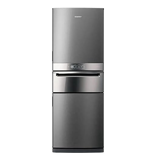 Refrigerador Inverse Brastemp de 03 Portas Frost Free com 419 Litros com Freeze Control Pro Inox - BRY59BK