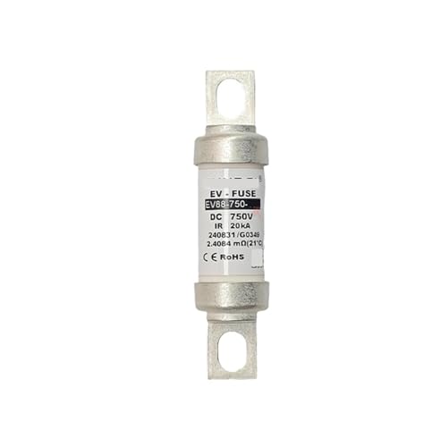 Tube à fusible EV88-750 pour protection de circuit DC 750V de voiture électrique