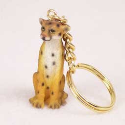 Conversation Concepts Cheetah Keychain