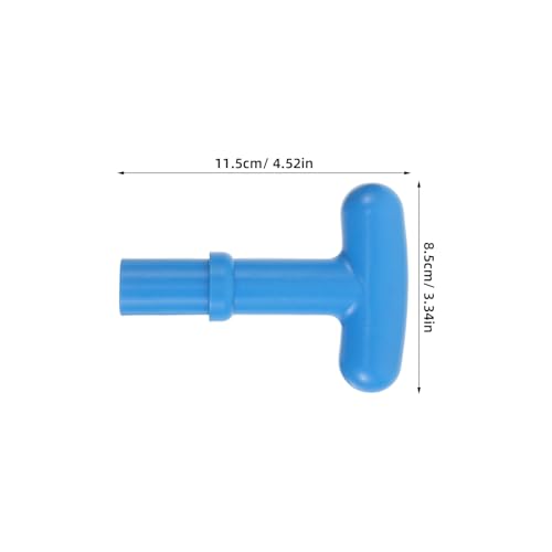 Empuñadura de repuesto en T para remo de paddle surf pack de 4 piezas para mangos de 23mm 7