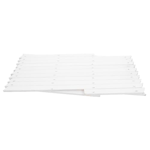 Homoyoyo Expandable Wood Lattice Fence Panel for Climbing Plants Space-saving Wall-mount Trellis for Indoor and Outdoor Garden Elegant Wooden Support for Vines and Greenery