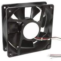 NMB TECHNOLOGIES 4715KL-05W-B39-E00 DC Fans DC Axial Fan, 119x38mm, 24VDC, 108CFM, Flange, Lock Rotor, 3-Wire
