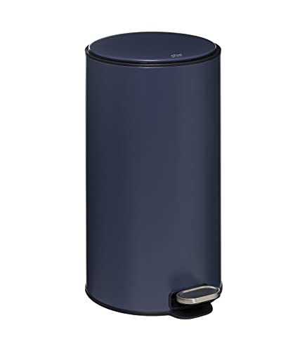 Poubelle de Cuisine en métal Delta 30L Bleu Five Cover