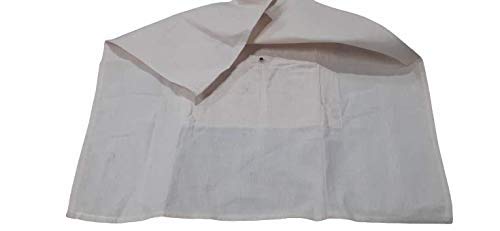 Madurai Famous Jalebi Cloth for Professionals with Hole,Double Layered 100% Cotton, Washable, Reusable, Hand Stitched (Geninue Product from Madurai Famous Seller Only) Pack of 1 (B091SLR4K5) Amazon Price History, Amazon Price Tracker