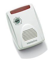 Preisvergleich Produktbild Intertechno MLR-7100 Funk-Gong mit rotem Blinklicht