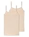 Produktbild Schiesser Damen Spaghetti-Top | Organic Cotton | 2er Pack | 174388 (38, Sand)