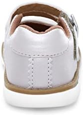 Stride Rite Girls SRT Cordaline Mary Jane Flat, Pearl, 4 Wide Toddler | Image 2