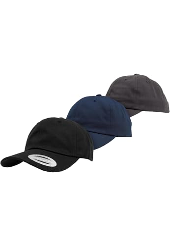 Flexfit Low Profile Cotton Twill 3-Pack casquette en coton twill souple